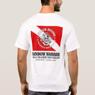 T-shirt Rainbow Warrior (meilleures épaves)