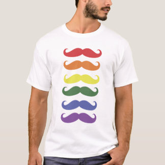 T-shirt Raindow des moustaches