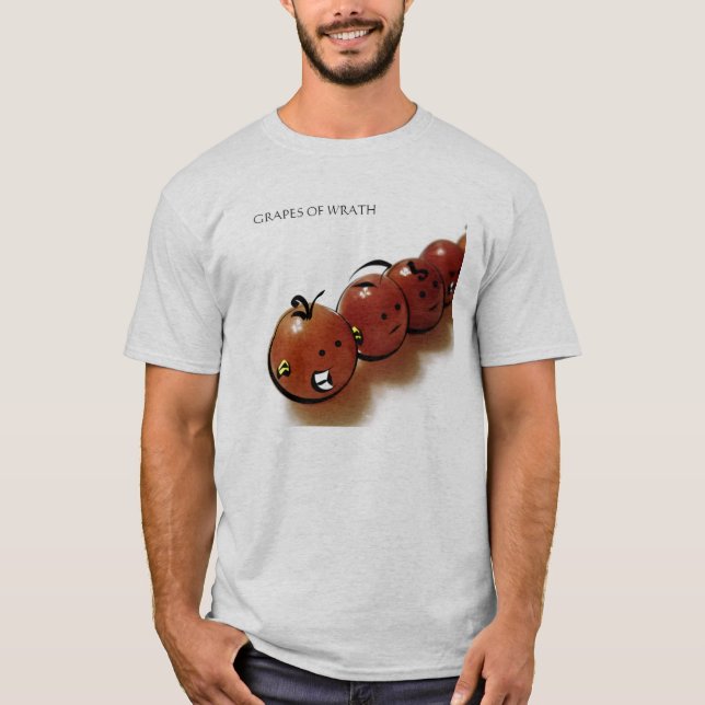 T-shirt Raisins de colère (Devant)