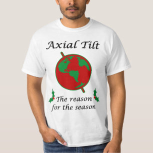 T-shirt Raison axiale d'inclinaison de la saison