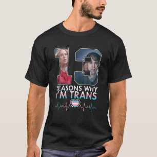 T-shirt Raison pour laquelle je suis fier d'être Transgenr