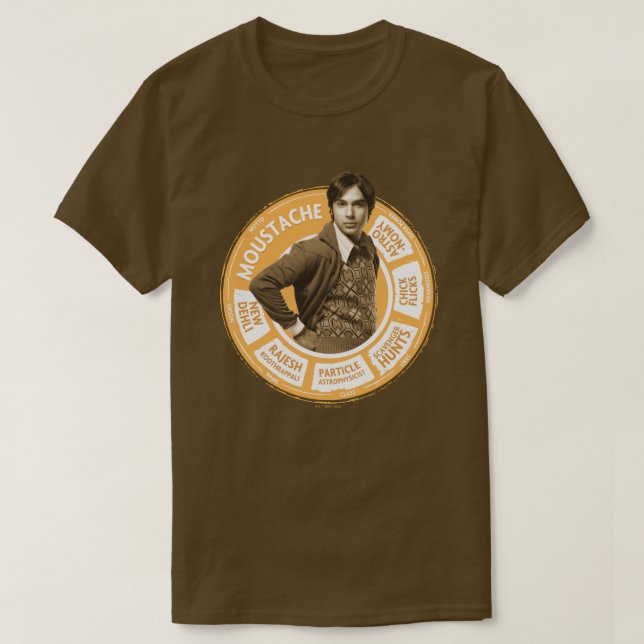 T-shirt Rajesh Info Graphic (Design devant)