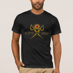 T-shirt Rajput par la Sun-Étoile de naissance