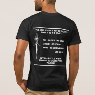 T-shirt Rak Chazak Amats - Tee de définition