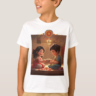 T-shirt Raksha Bandhan Brother et Soeur Kids