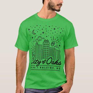 T-shirt Raleigh City of Oaks Merchandise 