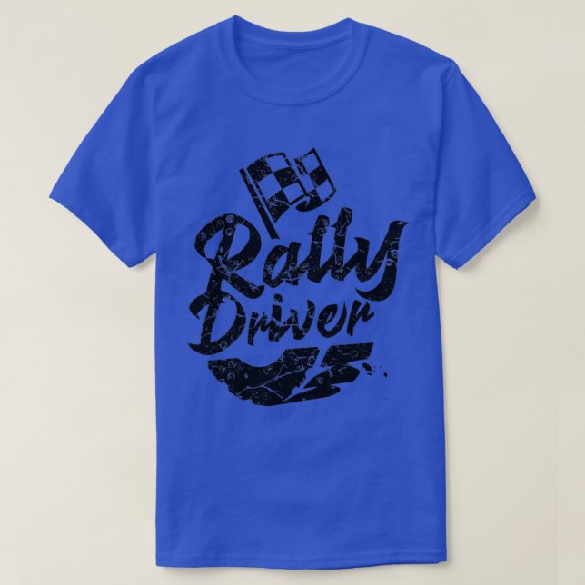 T-shirt Rallye Driver Rallye Racing (Design devant)