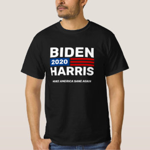 T-shirt Rallye noir de la campagne Joe Biden Kamala Harris