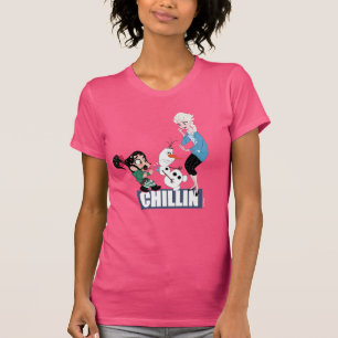 T-shirt Ralph rompt Internet Elsa & Olaf - Chillin