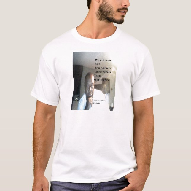 T-shirt Ralph Wisden Staples (Devant)