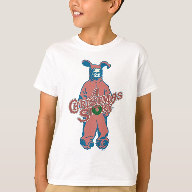T-shirt Ralphie | Cauchemar rose (Devant)