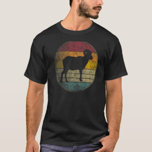 T-shirt Ram Sheep Goat Gif Retro Style Vintage les années