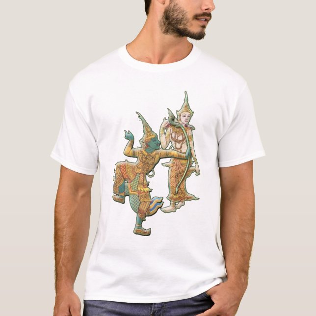 T-SHIRT RAMA SITA - DÉESSE BOUDDHISTE INDOUE DE RAMAYANA (Devant)