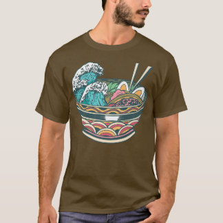 T-shirt Ramen Bowl Belle Art Food Noodles 1388