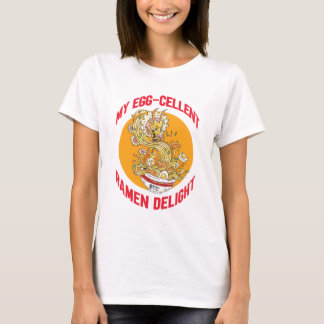 T-shirt Ramen Delight Femmes Chemise Blanche
