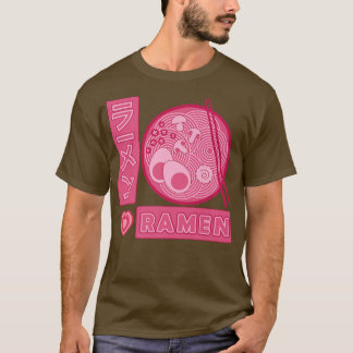T-shirt Ramen Girl Loves Anime Ramen japonais1565