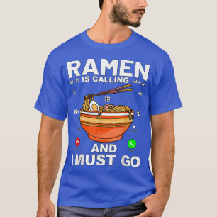 T-shirt Ramen Japonais Anime Tee Food Lover Cute Funny 136