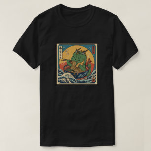 T-shirt Ramen japonais drôle Kawaii bébé dragon Anime