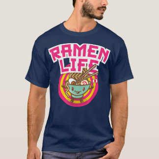 T-shirt Ramen Life Kawaii Anime Japonais 
