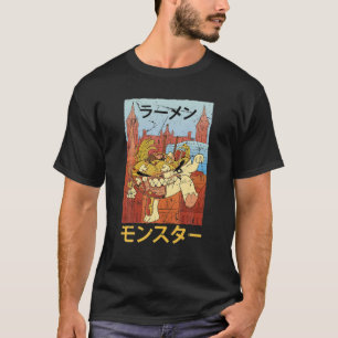 T-shirt Ramen Monster - Kawaii Anime - Japanese Aesthetics