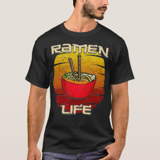 T-shirt Ramen Noodle Japonais nourriture Ramen Life