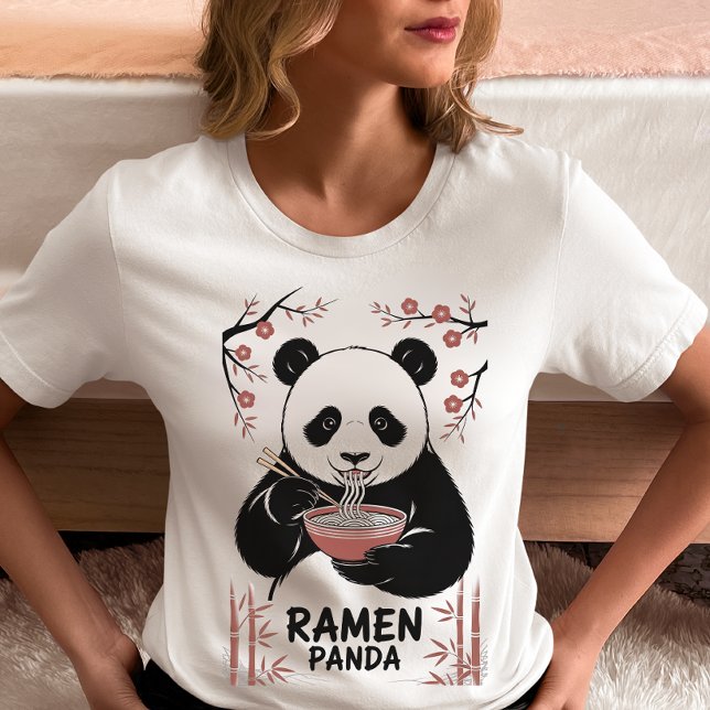T-shirt Ramen Panda Noodle Lover  (Créateur téléchargé)