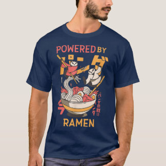 T-shirt Ramen Panda nouilles japonaises Kawaii Anime Merch