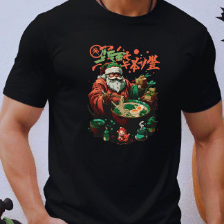 T-shirt Ramen Santa Clause - Christmas In Japan!