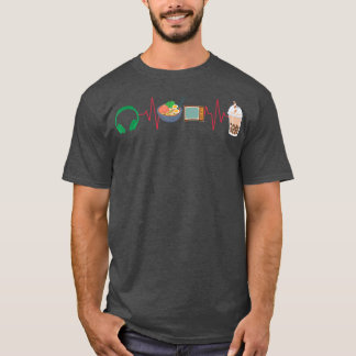 T-shirt Ramen Shirt K-pop Ramen Boba Bubble Tea K-Drama Lo