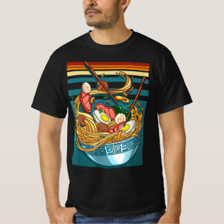 T-shirt Ramen Style Vintage Anime Japonais Cadeaux de nour