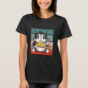 T-shirt Ramen Sushi Street Food Cats Cuisine Chat Adorable