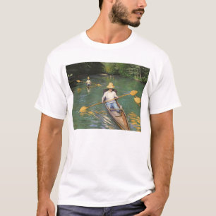 T-shirt Rameurs par Gustave Caillebotte, Beaux-Arts Vintag
