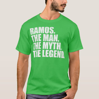 T-shirt Ramos Ramos Nom de famille Ramos nom de famille Ra