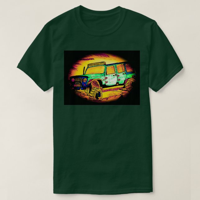 T-shirt rampe rocheuse (Design devant)