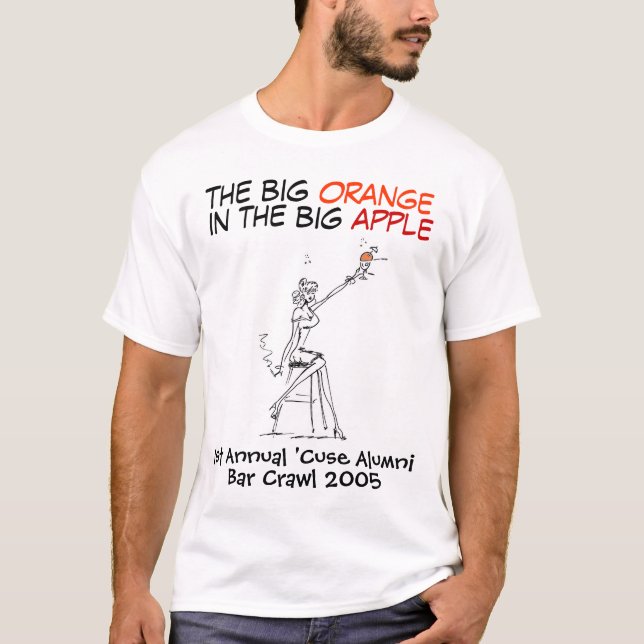 T-shirt Rampement 2 de barre de Syracuse Martini (Devant)