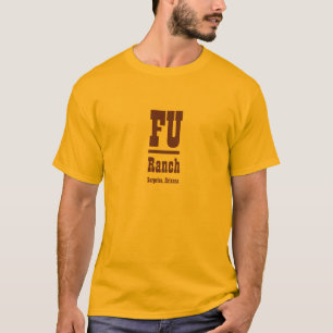 T-shirt Ranch de barre de Fu