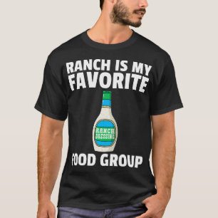 T-shirt Ranch Dressing Gift Funny Condiments Sauce (2)