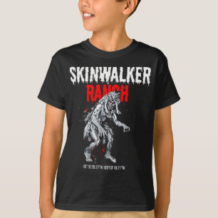 T-shirt Ranch Skinwalker pour paranormal UFO et Yeti