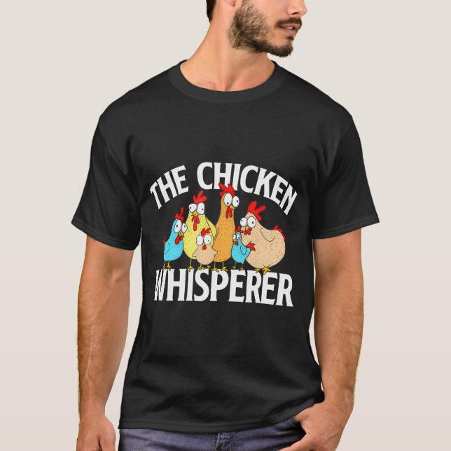 T-shirt Rancher De La Ferme De Poulet-Whisperer (Devant)