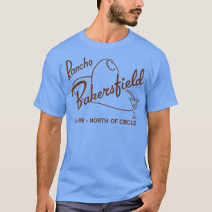 T-shirt Rancho Bakersfield Motel rétro Défunt Californie