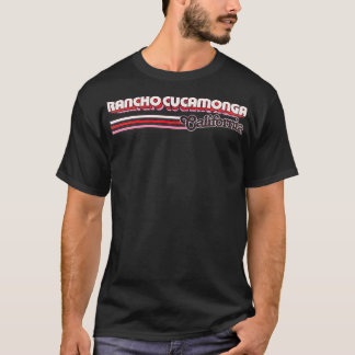 T-shirt Rancho Cucamonga CA City Stripes