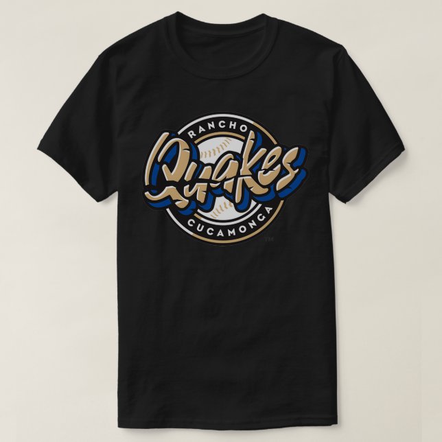 T-shirt Rancho Cucamonga Quakes (Design devant)