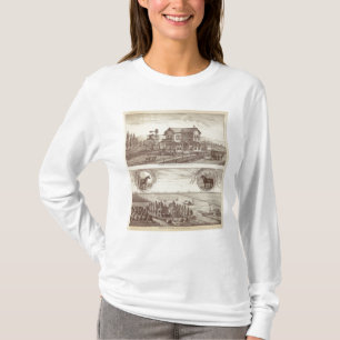 T-shirt Ranchs, peuplier, calorie
