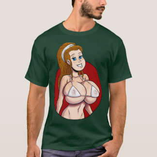 T-shirt Randi blanc bikini