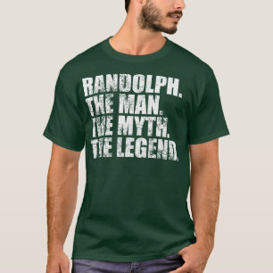 T-shirt Randolph Randolph Nom de famille Randolph Nom de f