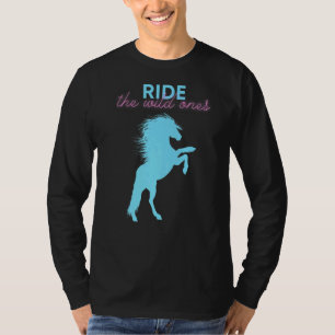 T-shirt Randonnée À Cheval Les Sauvages