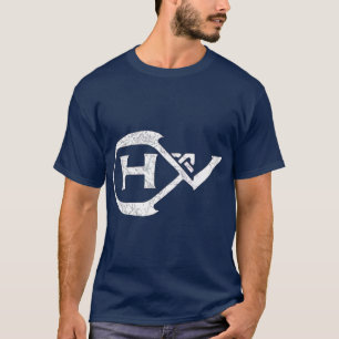 T-shirt Randonnée avec un Viking by Chach Industrie Vête
