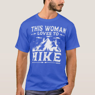 T-shirt Randonnée Aventure Cadeau Hiker Camper Mountains