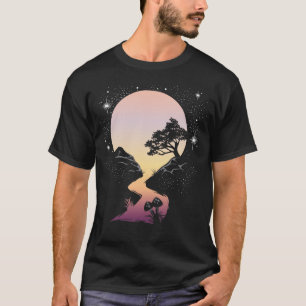 T-shirt Randonnée colorée sur l'avenir