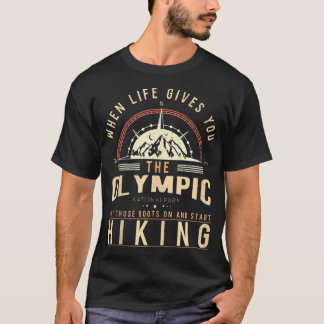 T-shirt Randonnée dans le parc national olympique Hommes F